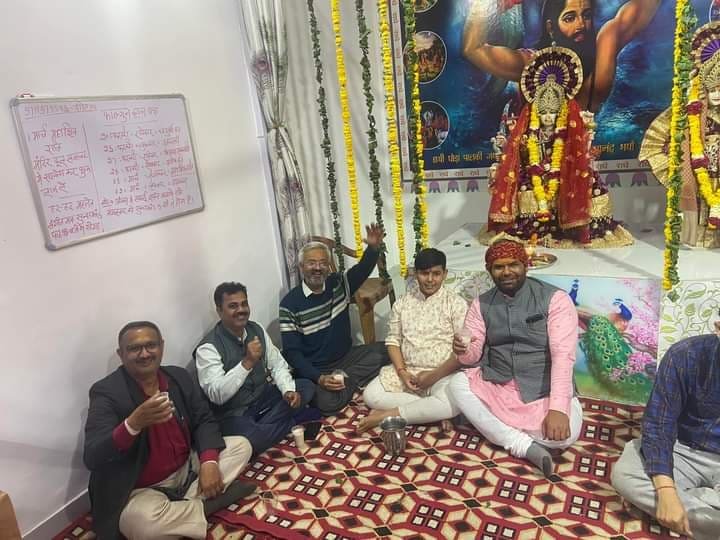गाजियाबाद इंदिरापुरम स्थित जयपुरिया सोसायटी के श्री राधा माधव मंदिर में धूमधाम से महाशिवरात्रि मनाई गई