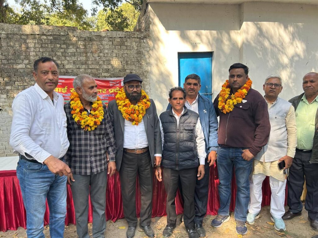 गौतम बुद्ध नगर के राशिद मंज़ूर बने नलकूप खंड ग़ाज़ियाबाद सिंचाई विभाग UP के निर्विरोध अध्यक्ष ।