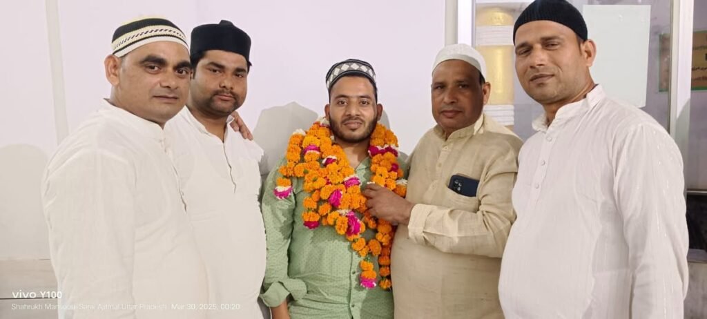 नूरानी जामा मस्जिद में 28 में रोज को तराबियां कुराने पाक मुकम्मल हुआ