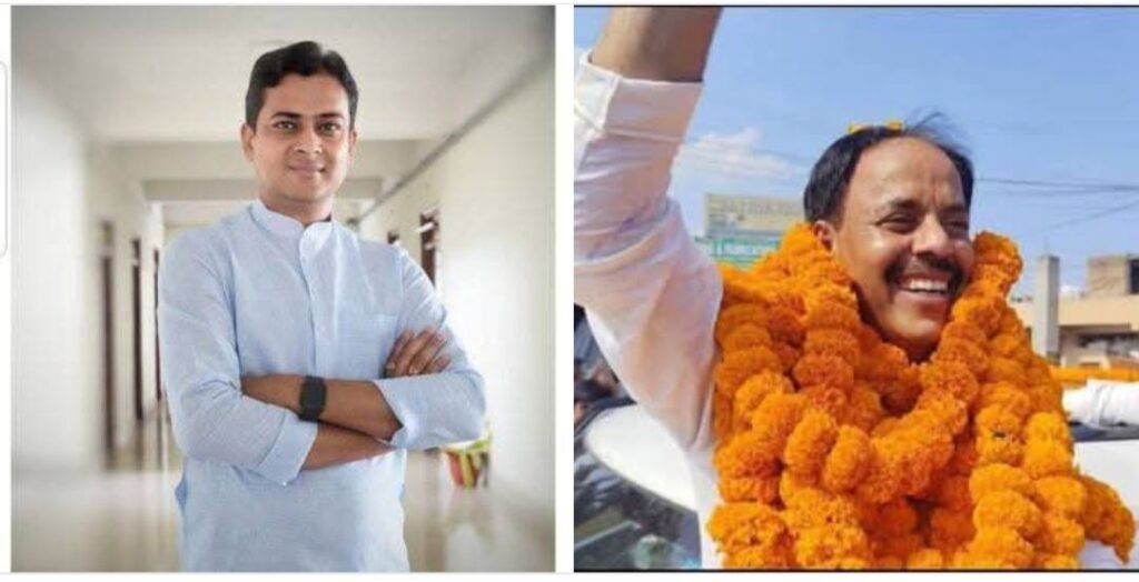 अभिषेक शर्मा बने BJP गौतम बुध नगर के जिलाध्यक्ष नोएडा महानगर के अध्यक्ष बने महेश चौहान