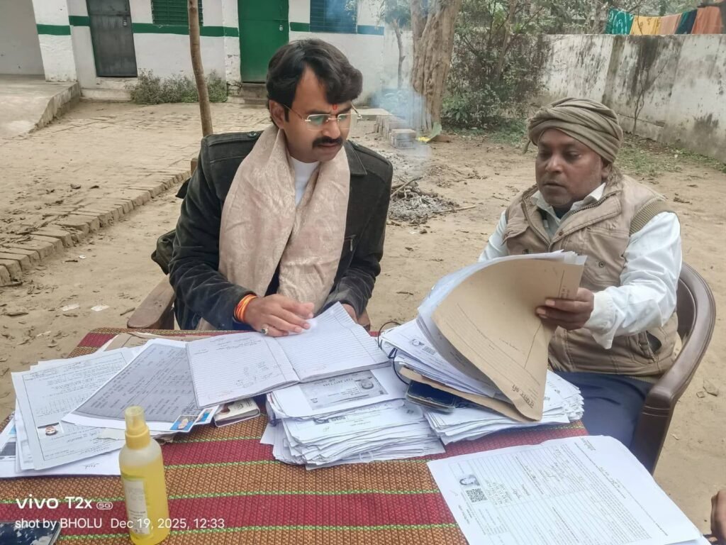 SIR के दौरान मतदाता सूची में कथित फर्जीवाड़ा उजागर, भाजपा जिला अध्यक्ष के फुफेरे भाइयों को लेकर सवाल