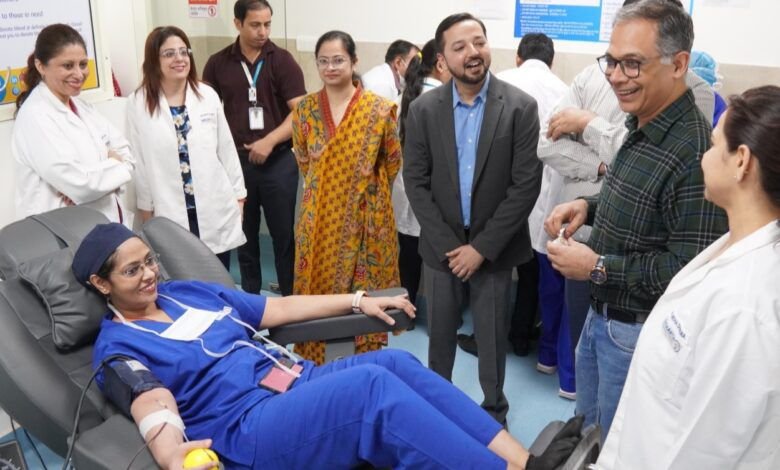 यथार्थ सुपर स्पेशलिटी हॉस्पिटल ने आज अपने नए, अत्याधुनिक ब्लड सेंटर का उद्घाटन किया