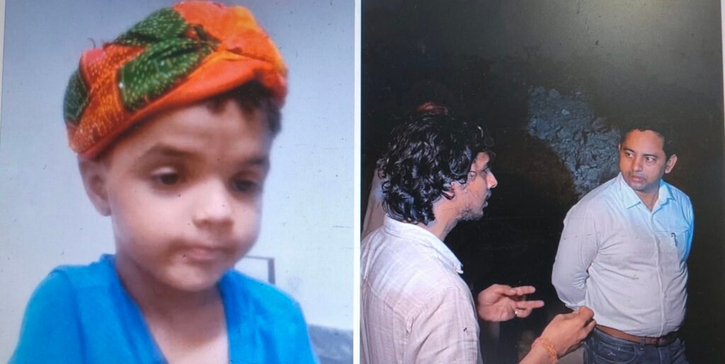 ग्रेटर नोएडा ऑथोरिटी के अधिकारियों की लापरवाही से बोरिंग के लिए 20 फुट खोदे गड्ढे में मासूम की गिरकर मौत