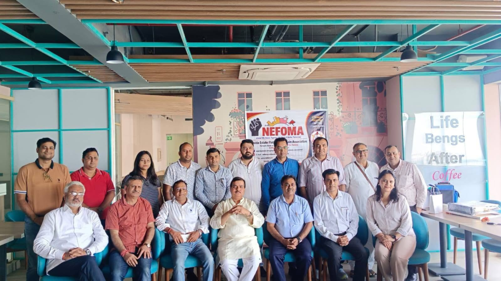 नेफोमा की बैठक में रजिस्ट्री, ट्रैफिक, मेट्रो और गंगाजल आपूर्ति जैसे मुद्दों पर बनी रणनीति