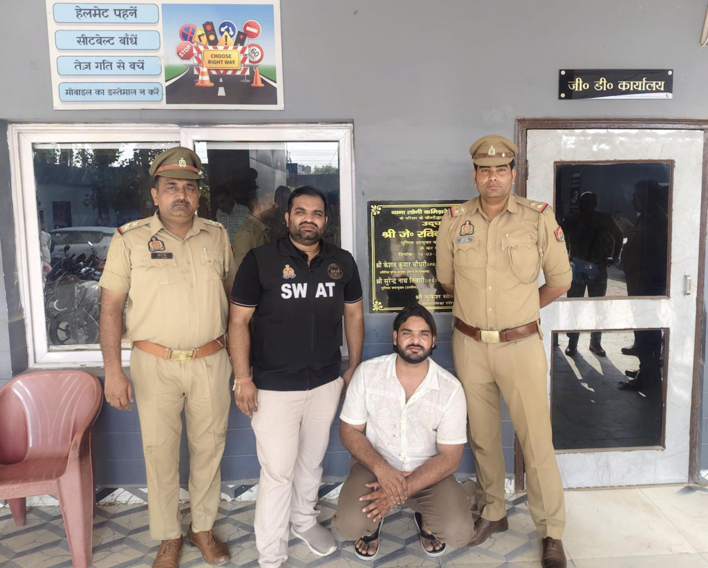 BJP विधायक नंदकिशोर गुर्जर को टांग तोड़ने की धमकी देने के बाद पुलिस ने हाजी सलमान खान को गिरफ्तार किया