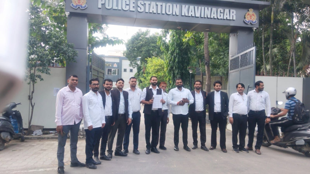 जयपुरिया बिल्डर से जुड़े मामले में धोखाधड़ी एवं धमकी देने के गंभीर आरोप, अधिवक्ता ने कविनगर थाने में दी तहरीर